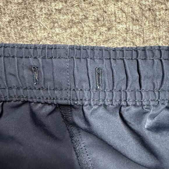 Vintage 90s Reebok Shorts Mens Large Navy Blue 4" Inseam Soccer Running Dad - Picture 7 of 7